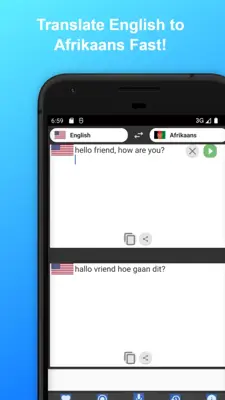 English to Afrikaans Translator android App screenshot 0