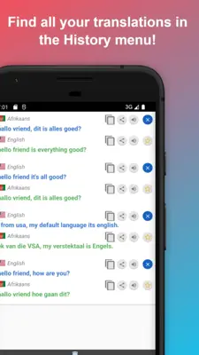 English to Afrikaans Translator android App screenshot 4